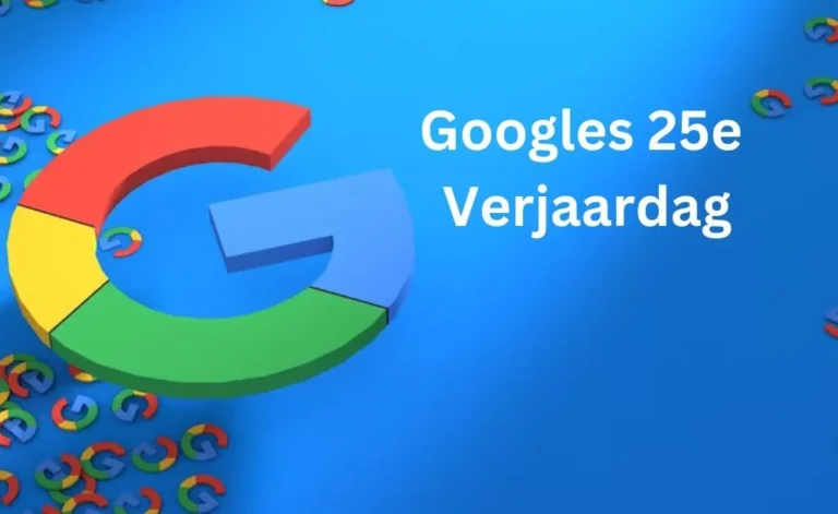 Googles 25e verjaardag: A Milestone in the Digital Revolution