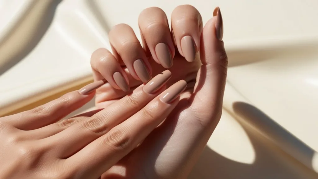 How to Get the Perfect Light Brown Nails Color BackstageViral.com