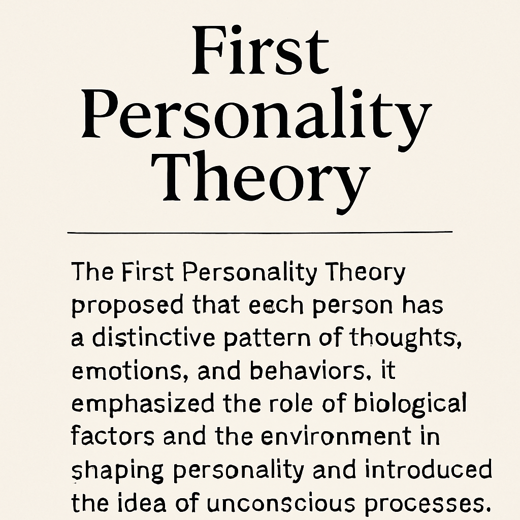 "First Personality Theory"