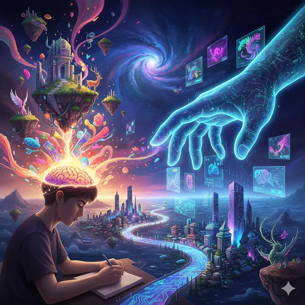 AI Impact on Human Imagination