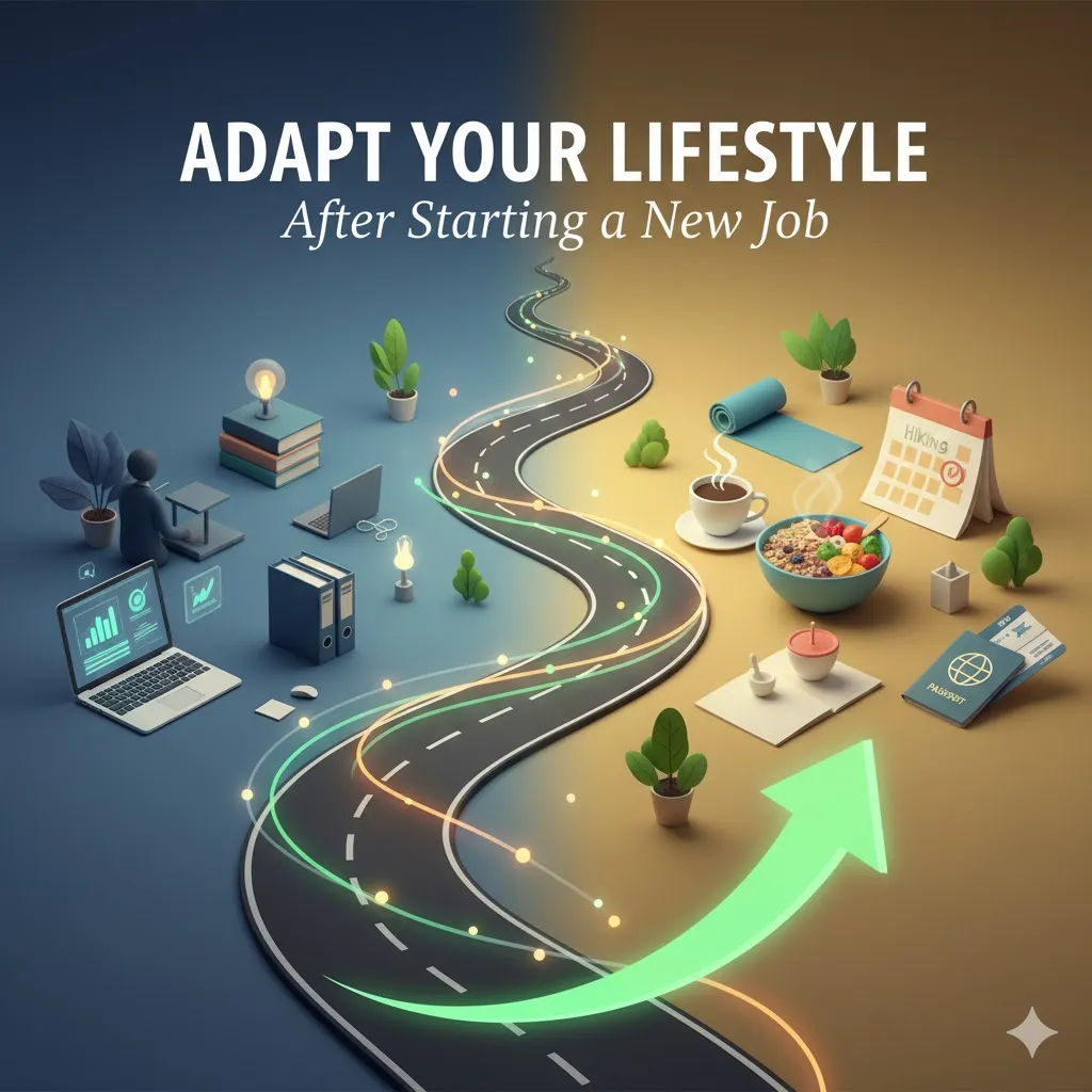 Starting a new job? Discover how to adapt your lifestyle after starting a new job with practical tips for managing time, improving work-life balance, and thriving in your career transition.