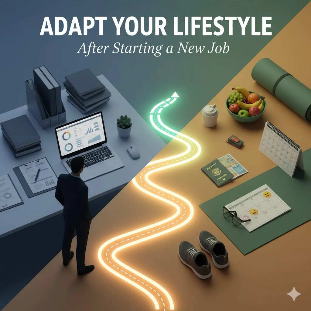 Starting a new job? Discover how to adapt your lifestyle after starting a new job with practical tips for managing time, improving work-life balance, and thriving in your career transition.