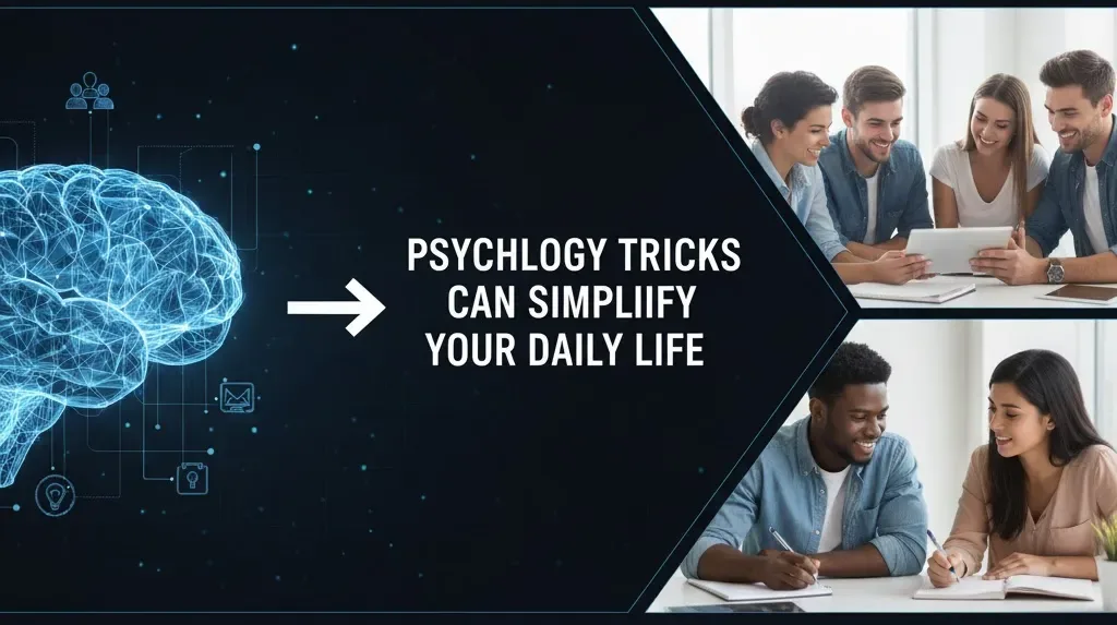 Psychology Tricks Can Simplify Your Daily Life